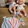 Double pram and twin dolls Image 5