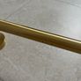 VOS Brushed Brass Towel Rail Image 3