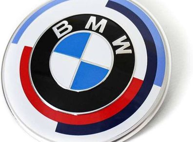 50 YEARS OF M 82MM BONNET BADGE E46 E90 E92 E60 E61 E70 1 3 5 6 X Z M fits BMW 82mm 74mm front rear boot badges hood trunk Emblem logo