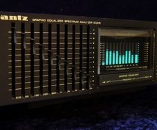 Marantz EQ551 VINTAGE 10 band graphic equalizer spectrum Analyzer Made in Japan highly sought-after