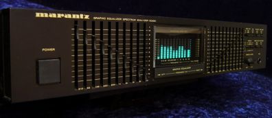Marantz EQ551 VINTAGE 10 band graphic equalizer spectrum Analyzer Made in Japan highly sought-after