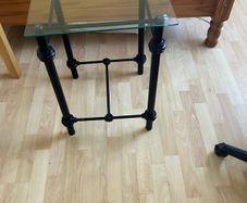 Glass Top bedside/ Side Tables