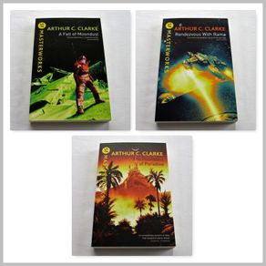 3 Classic Science Fiction Novels by Arthur C. Clarke