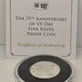 Solomon Islands 2020 Silver Proof 1 Dollar 75th Anniversary VE Day Image 5