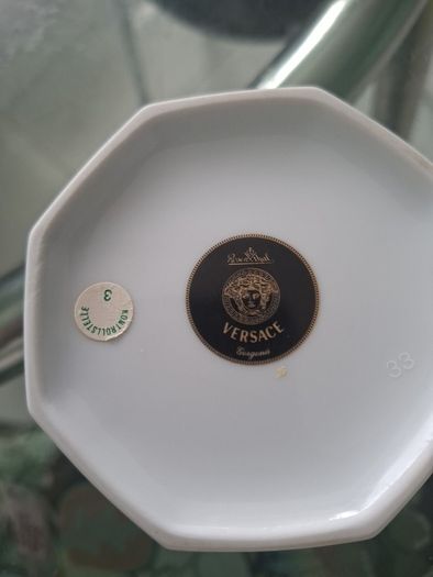 Versace Rosenthal Gorona Trinket Box 8.5cm Diameter