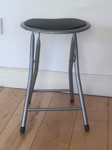 Foldable round stool small size