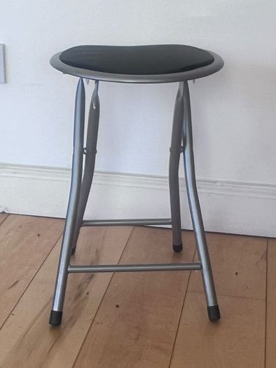 Foldable round stool small size