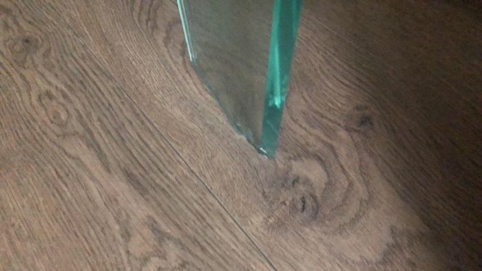 Glass tempered coffee table