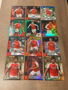 Topps Arsenal Bundle #3, Numbered, Auto & More TOTAL 12 CARDS