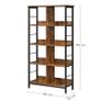 Bookcase vintage brown Free Delivery Image 4