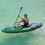 Challenger Kayak, Man Inflatable Canoe with Aluminum Oars and Hand Pump (FREE SHIPPING) Image 4