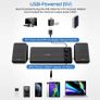 BRAND NEW Desktop Computer Speaker Home Theater 2.1 Channel Sound System Soundbar MP3 Music Player BT5.0 AUX USB TF Input Image 5