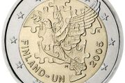 Finland 2 Euro Commemorative Coin 2005 - UN Membership. Uncirculated.