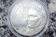 France 10 Euro Silver (.333) Uncirculated Coin 2021 - Napoleon I - Bicentenary of his passing away