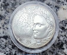 France 10 Euro Silver (.333) Uncirculated Coin 2021 - Napoleon I - Bicentenary of his passing away