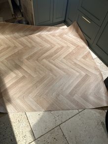 Herrringbone Lino
