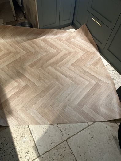 Herrringbone Lino