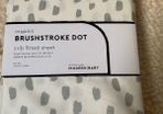 Pottery Barn Cotbed Sheet