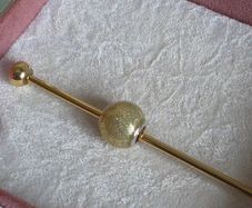Pandora gold shimmer glass  with a shimmering gold finish very good condition
