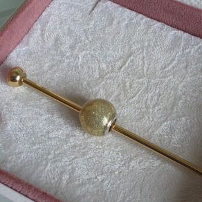 Pandora gold shimmer glass  with a shimmering gold finish very good condition
