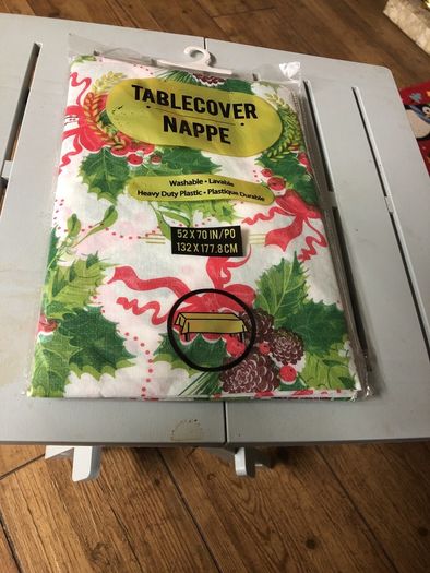 Xmas tablecloth