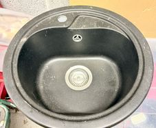 Black Countertop Bathroom Basin - Model Nevada (450x450x120mm) - Brand New