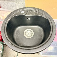 Black Countertop Bathroom Basin - Model Nevada (450x450x120mm) - Brand New