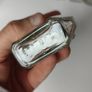 309 - Set of 5 Vintage Decorative Similar Size Collectible Clear Glass Bottles Image 7