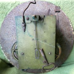 Antique Victorian Grandfather Clock  Movement ( complete, looks like it's working)
