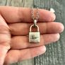 Padlock Necklace Image 9