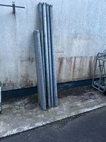 Palisade fencing  100 number 2-4 meters and 50 number 1-5.meters