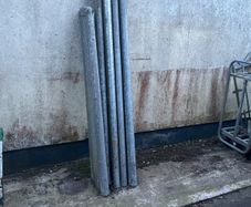 Palisade fencing  100 number 2-4 meters and 50 number 1-5.meters