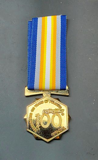 SAPS 100 Year Commemorative Medal 2013