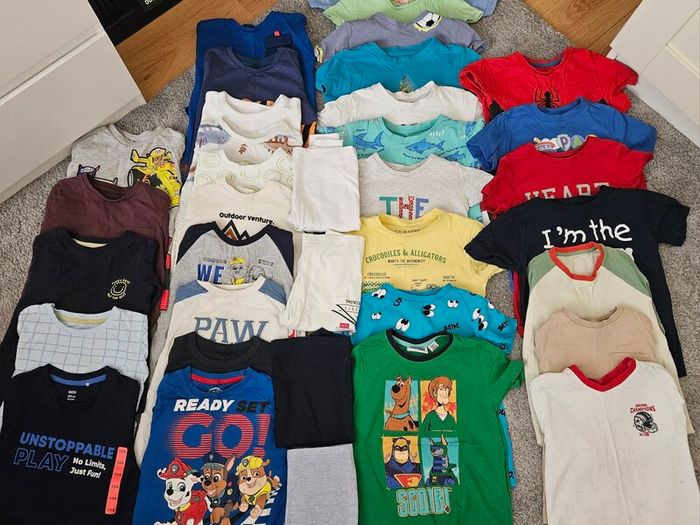 boys short and long sleeve t-shirts 3-4Y