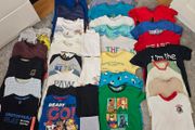 boys short and long sleeve t-shirts 3-4Y