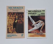 STAMPS - Lot - Nicaragua - Collectable or Crafting