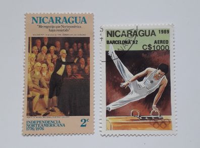 STAMPS - Lot - Nicaragua - Collectable or Crafting