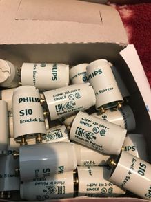 Starter for fluorescent bulbs S10 4-65W - Philips