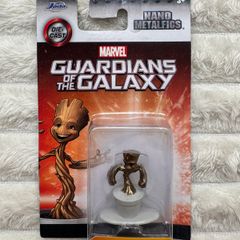 Nano MetalFigs baby Groot Marvel Guardians of the Galaxy Jada Die Cast approx. 4 cm. Please see photos