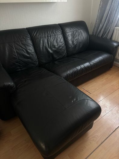 leather corner sofa