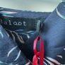 dress bnwt occasion dress navy patterned wrap effect dress size 10/12 Image 6