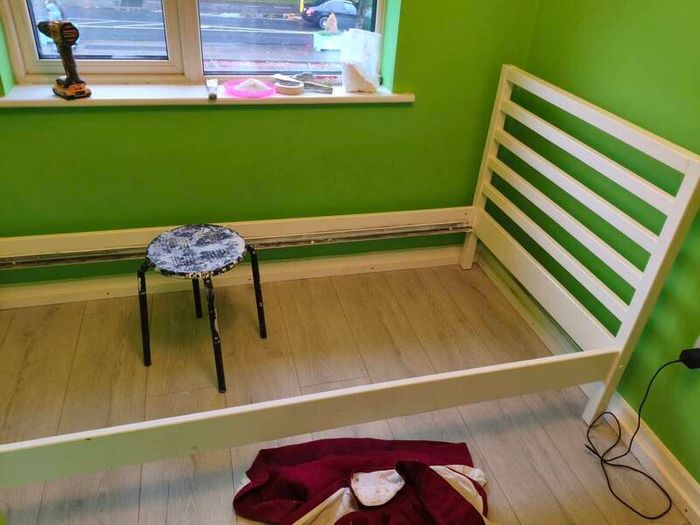 Single bed. Ikea