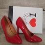 Red Heels Size 4 Image 3