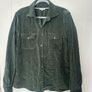 Reiss Maldini Corduroy Overshirt in Green - size large Image 2