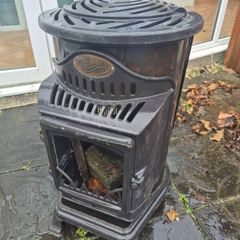 Old province gas heater (used as outdoor fire pit)