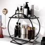 Skincare Storage Organiser for Dressing Table, Perfume Storage Holder Acrylic Display Stand, Cosmetics Toiletries Organizer for Bathroom Image 2