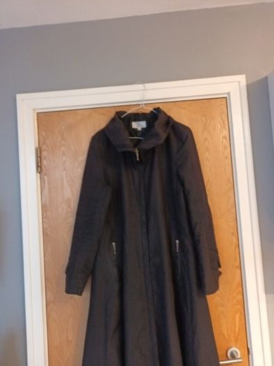Fashion Concept. BY  Decollage Lined Long Coat.  Size - 14.