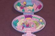 1995 Bluebird Polly Pocket Unicorn Meadow set