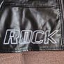 Black  Rockstar faux leather cropped jacket, size S Image 6
