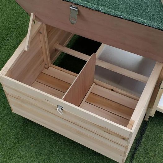 Chicken Coop with Run & Nesting Box